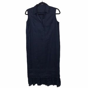Spick and Span Noble 100% Linen Sleeveless Dress